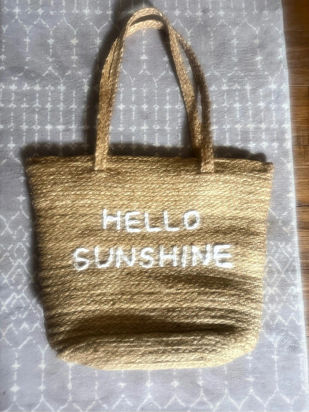 Mudd Pie Hello Sunshine Insulated Picnic Tote Bag